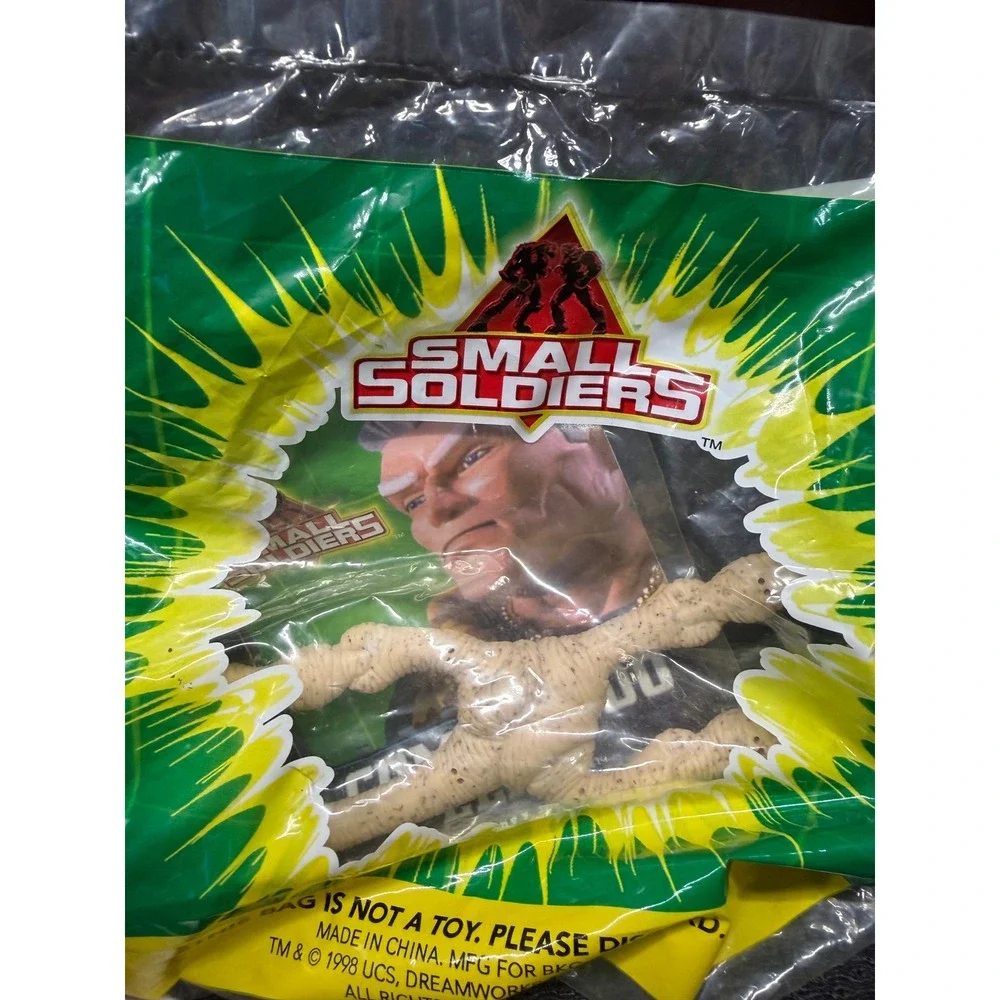 Vintage 1998 Small Soldiers Gorgonites Burger King Toy Factory Sealed NIP Promo